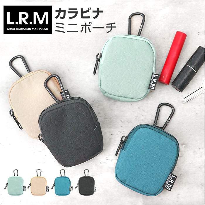 Yahoo! Yahoo!ショッピング(ヤフー ショッピング)L.R.M ポーチ CMK-1079 通販 ミニポーチ カラビナ LRM カラビナ付きポーチ カラビナ付きミニポーチ 小物入れ キーケース イヤホンケース 小銭入れ