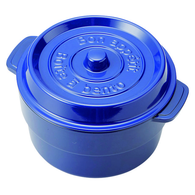 ランチボックス お弁当箱 おしゃれ ランチボックス 2段 530ml COCOPOT ミニココット型 弁当箱 2段 2段式 鍋型 かわいい ラウンド 丸型 レンジ対応 どんぶり | BACKYARD FAMILY | 02