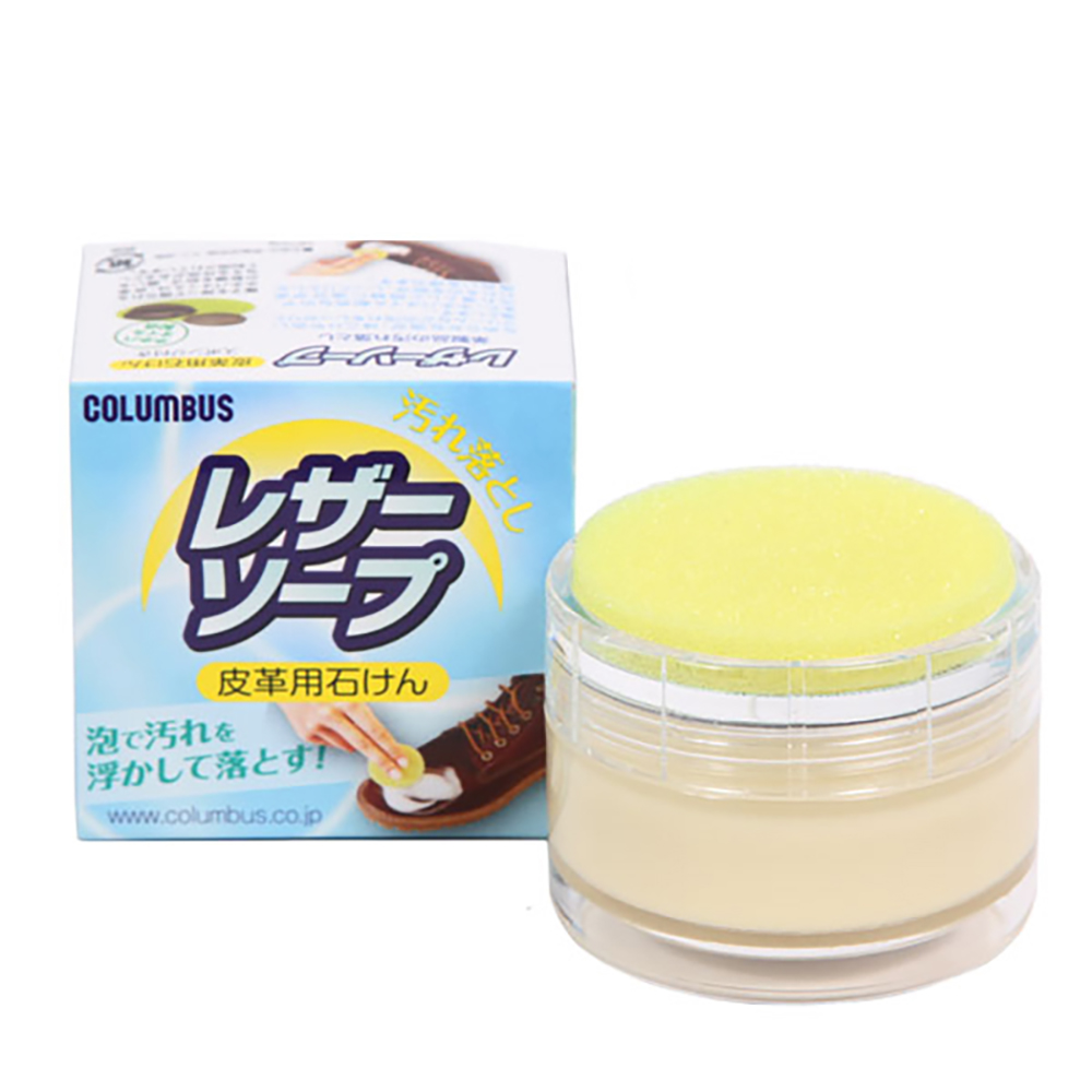 コロンブス レザーソープ 皮革用石けん Columbus 通販 正規品 おすすめ 汚れ落とし 定番 靴ケア用品 保革剤 靴磨き 皮革用石鹸 コロンブス | COLUMBUS | 01