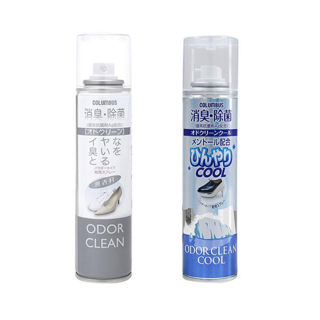 消臭スプレー 靴 2本セット 通販 オドクリーンスリム 180ml 消臭 スプレー 消臭剤 靴用 植物系消臭成分 Ag系抗菌剤 パウダースプレー さらさら  消臭スプレー | COLUMBUS | 14