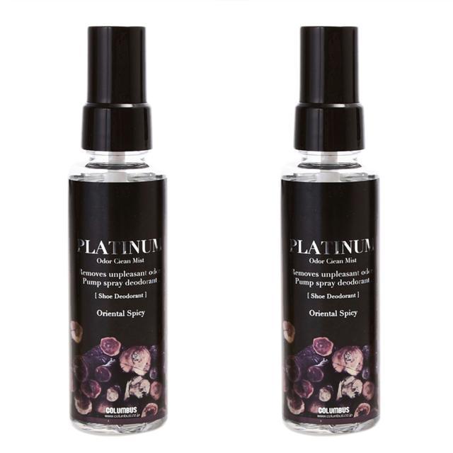 消臭スプレー 靴 2本セット 通販 オドクリーン プラチナミスト 100ml ×2 消臭剤 靴用 除菌 シューケア スプレー ミスト 清涼感 ノンガスタイプ 消臭スプレー | COLUMBUS | 04