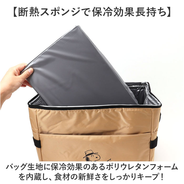クーラーバッグ スヌーピー 通販 保冷バッグ 折りたたみ 保冷カバン ソフトクーラーボックス 保冷 バッグ ボックス型 キャラクター 大容量 クーラーバッグ |  | 05