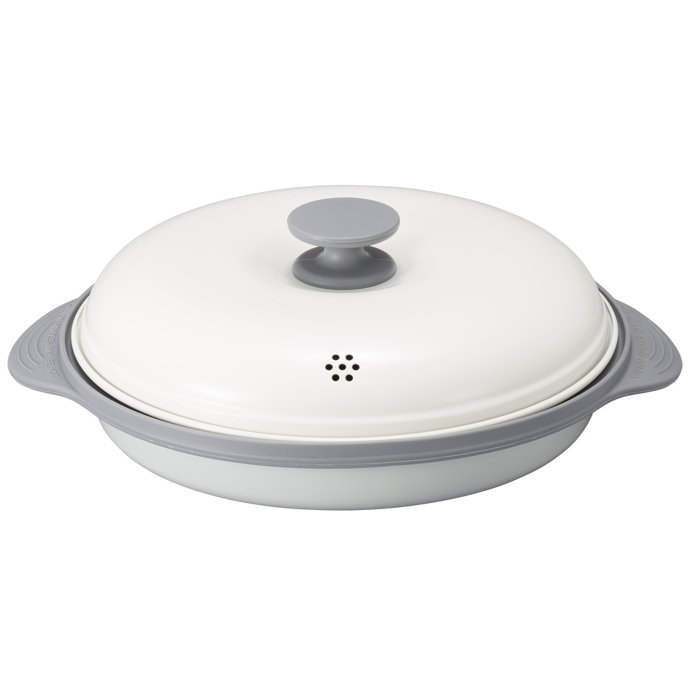 生活雑貨 電子レンジ 調理器 COPAN レンジグリル グリルパン フタ付き