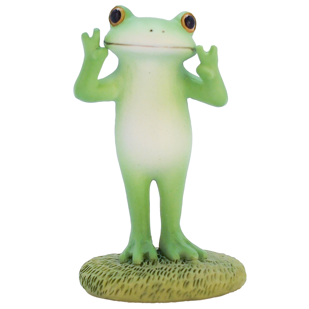 カエルの置物　コポー　初期レア物　アマガエル BACKYARD FAMILY（バックヤードファミリー） カエル 置物 通販 コポー