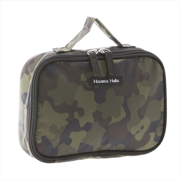 おむつポーチ おしゃれ ハンナフラ かわいい はっ水加工 おむつケース コンパクト収納 おしりふき おむつ入れ コスメポーチ おむつ トイレ用品