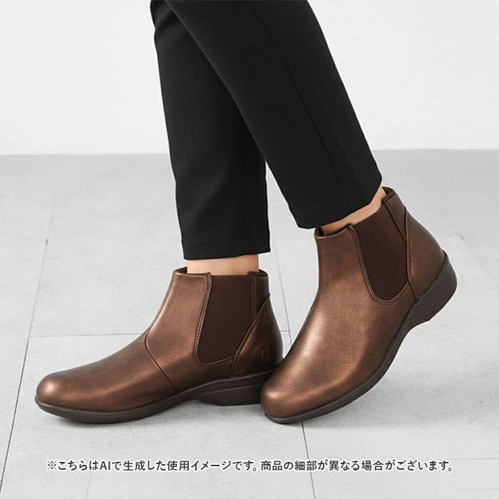クロワッサン ショートブーツ レディース CR5201 通販 ブーツ ショート シューズ 靴 軽量 軽い カジュアルシューズ 歩きやすい 履きやすい CROISSANT くつ | CROISSANT | 12