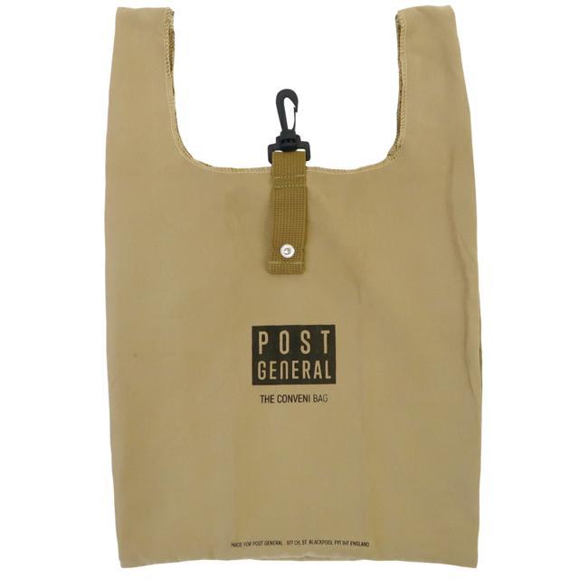 エコバッグ 折りたたみ コンパクト 軽量 通販 メンズ 小さめ おしゃれ 小さく たためる コンビニ ブランド POST GENERAL ポストジェネラル エコバッグ |  | 01