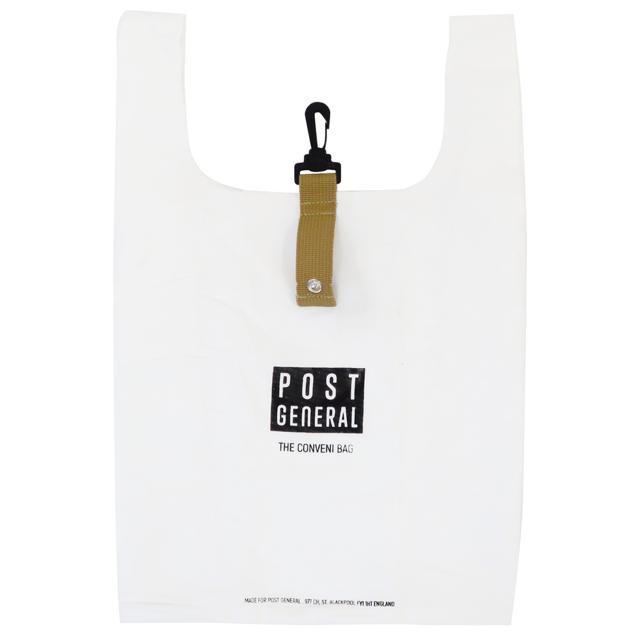 エコバッグ 折りたたみ コンパクト 軽量 通販 メンズ 小さめ おしゃれ 小さく たためる コンビニ ブランド POST GENERAL ポストジェネラル エコバッグ |  | 05