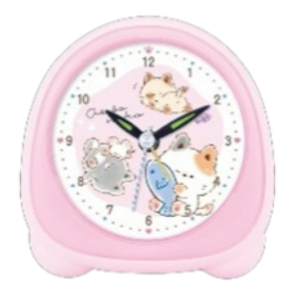 クラックス CRUX クラックス 目覚まし時計 アナログ ミニライトクロック 通販 目覚まし 置き時計 アナログ時計 時計 ベル音 ライト クロック アラーム 女の子 | CRUX | 01