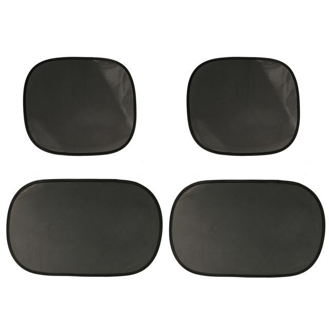 サンシェード 車 サイド 通販 4枚セット 静電気 車窓 車用 日除け サンブロック 夏 おしゃれ シンプル コンパクト 取付簡単 静電式 50 × 32cm 44 サンシェード | BACKYARD FAMILY | 01