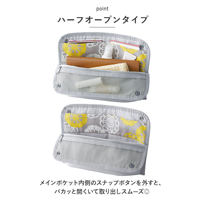 バッグインバッグ 通販バッグインバッグ 薄型 布工房 見やすい