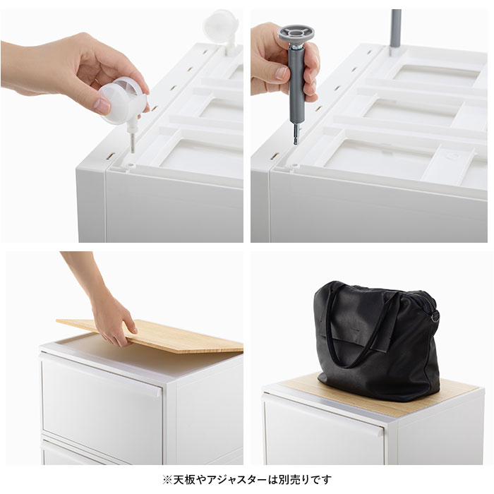 like-it クローゼットシステム ワイド引出し 通販 日本製 収納ケース 引き出し チェスト 衣装ケース 収納ボックス ライクイット CS-WD2 2P ワイド like-it | Like-it | 15