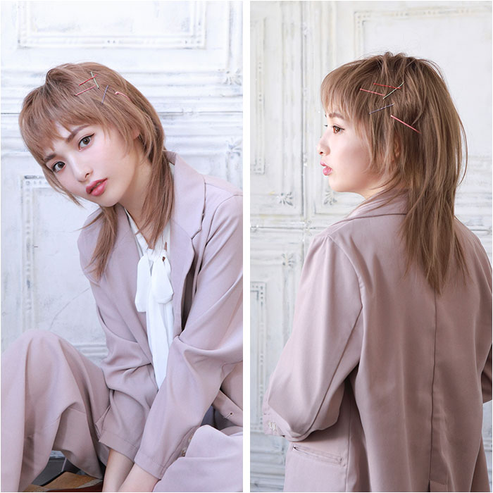 プリシラ prisila オールウィッグ ショート A-105 通販 ネオショートウルフ グラデーションカラーウィッグ オールウイッグ フルウィッグ 全頭かつら プリシラ | PRISILA | 09