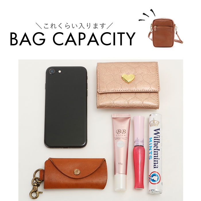 クーコ ショルダーバッグ COOCO 通販 ショルダーバック バッグ バック 本革 牛革 ミニショルダー スマホポシェット レザー スマホショルダー 斜めがけ | COOCO | 27