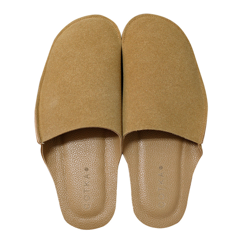 携帯スリッパ おしゃれ スエード 通販 スリッパ 室内履き 室内ばき ルームシューズ 折らない 袋付き フラット コンパクト 持ち運び レディース 携帯スリッパ |  | 02