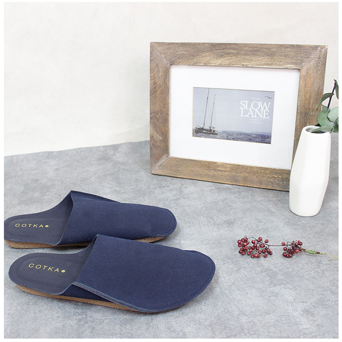 携帯スリッパ メンズ スエード 通販 スリッパ 室内履き 室内ばき ルームシューズ おしゃれ 折らない 袋付き フラット コンパクト 持ち運び 携帯スリッパ |  | 10