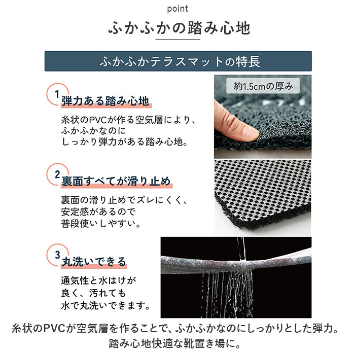 カット できる マット 通販 玄関マット テラスマット ふわふわマット チョキチョキマット 敷物 フワフワマット カットできる 自分でカットできる 小さめ カット | BACKYARD FAMILY | 12