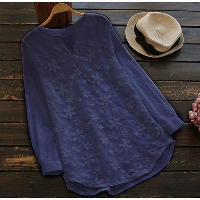 チュニック 通販チュニック 大人可愛い ブラウス レディース おしゃれ 長袖 プルオーバー 春 夏 白 シャツ カットソー ゆったり きれいめ コットン  チュニック | BACKYARD FAMILY | 03