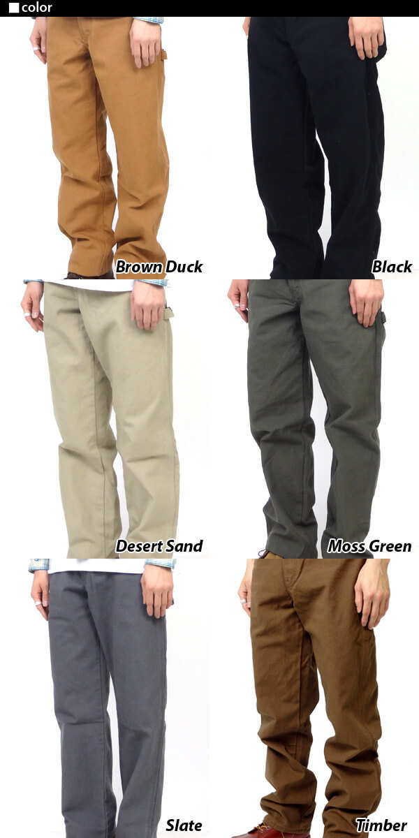 ディッキーズ　ペインターパンツ　フェード　ダメージ　ぼろ Dickies チノパン Dickies/ディッキーズ DUCK DOUBLE KNEE