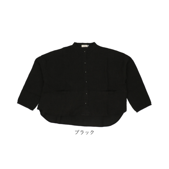 ディージーワイ dgy 通販dgy ディージーワイ シャツ レディース 長袖 ジャケット ブラウス 羽織り カーデ 肩落ち 体型カバー ゆったり 麻100% スタンドカラー | D*g*y | 19