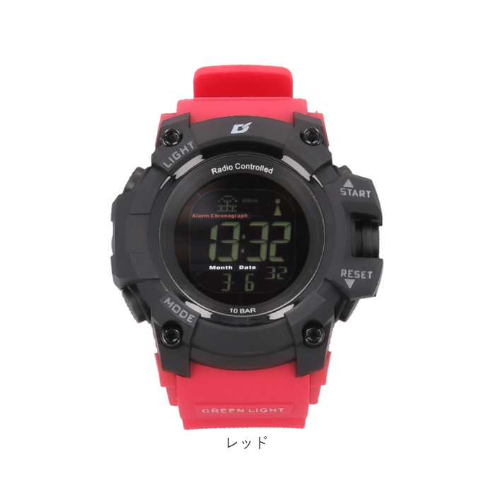 腕時計 電波時計 通販 時計 ウォッチ 電波ソーラー時計 軽量 軽い リチウム電池 ソーラー 自動電波受信 多機能時計 電波 ストップウォッチ 腕時計 | Dash | 20