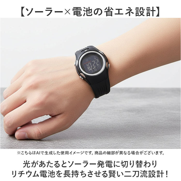 腕時計 電波時計 通販 電波ソーラー時計 軽量 軽い 時計 ウォッチ ソーラー リチウム電池 電波 自動電波受信 多機能時計 10気圧防水 腕時計 | Dash | 06
