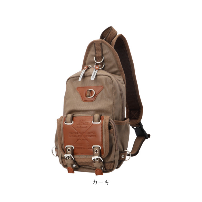 バッグ DEVICE バッグ DBH50068 通販 ボディバッグ ボディバック ボディーバッグ メンズ 小さめ ワンショルダーバッグ ショルダーバッグ ブランド デバイス WORK |  | 17