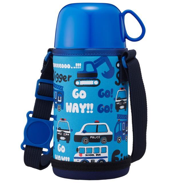 DOSHISHA ふわふわair 2way 水筒 450ml ステンレスボトル 保温