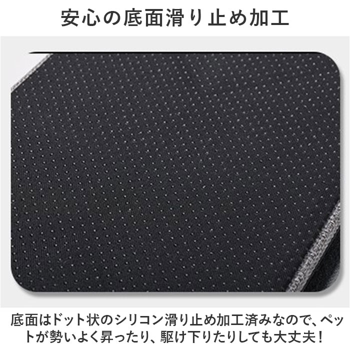 ドッグステップ 犬 通販 ペットステップ ペットスロープ ステップ 階段 スロープ 収納付き 収納 昇り降り 補助 ペット ペット用 低め 負担軽減 ドッグステップ | ブランド登録なし | 09
