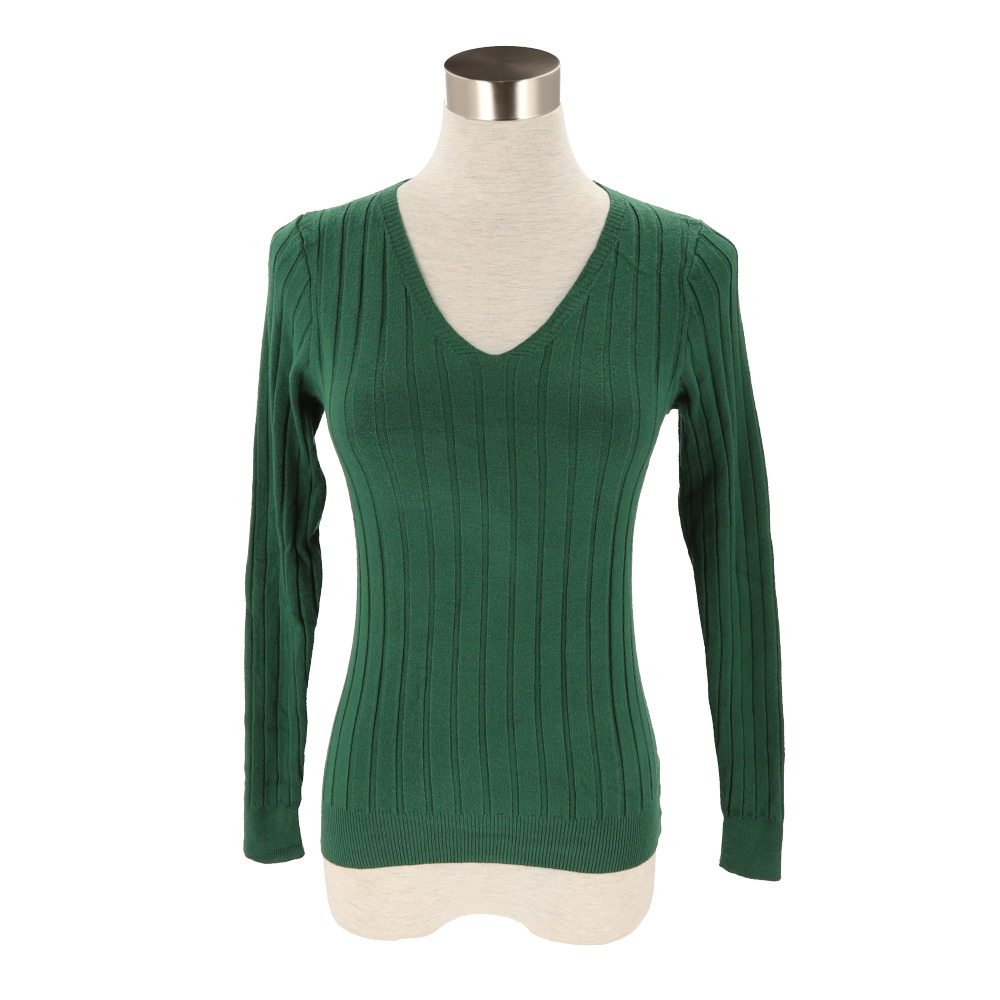ニット 通販ニット 長袖 Vネック 通勤 レディース セーター タイト スリム フィット プルオーバー 秋 冬 薄手 上品 無地 シンプル きれいめ 着回し ニット | ブランド登録なし | 12