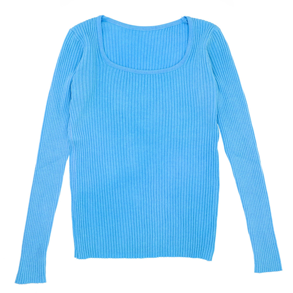 ニット 通販ニット 長袖 ローネック レディース セーター スクエア スクエアネック タイト スリム フィット プルオーバー 秋 冬 薄手 上品 無地 シンプル ニット | ブランド登録なし | 08