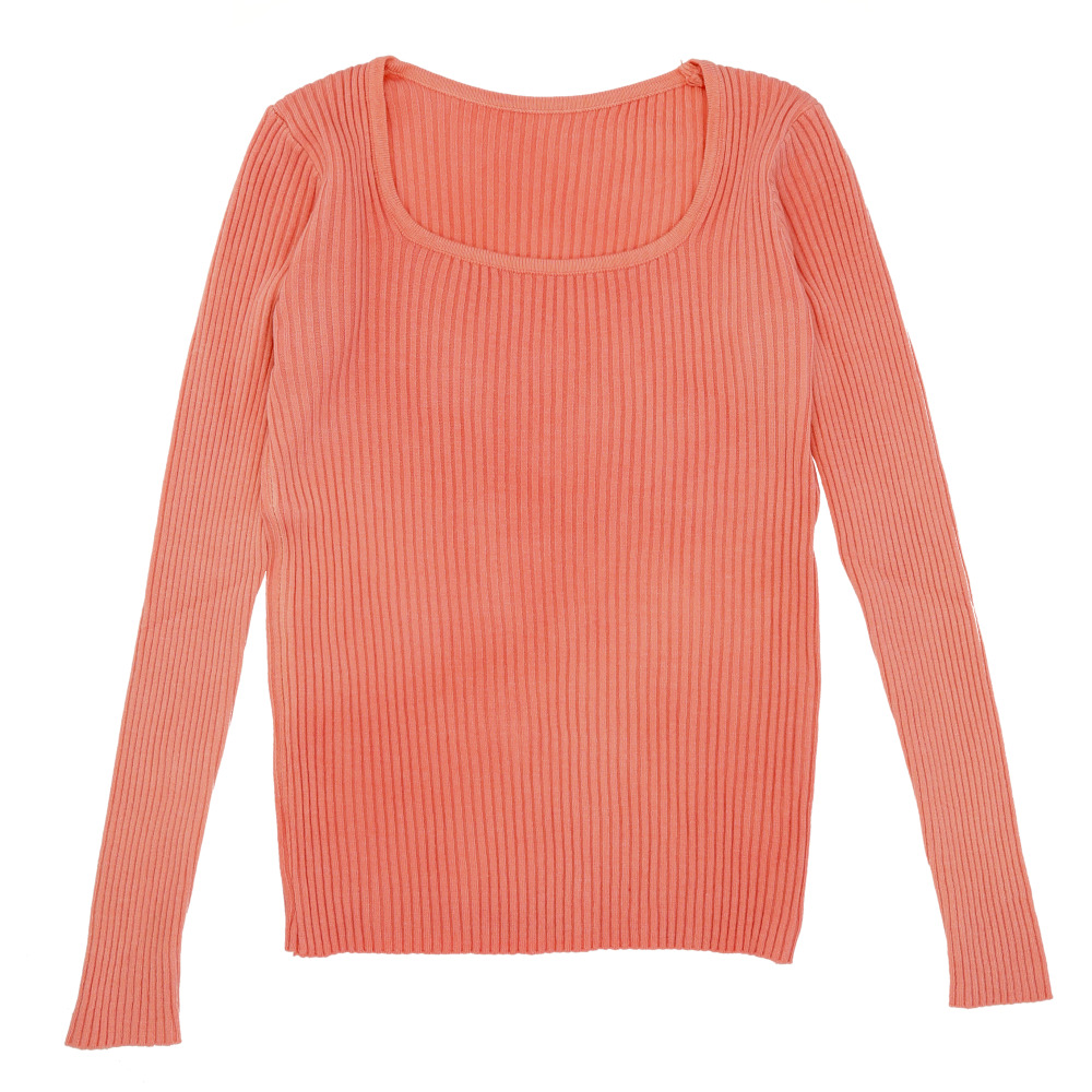 ニット 通販ニット 長袖 ローネック レディース セーター スクエア スクエアネック タイト スリム フィット プルオーバー 秋 冬 薄手 上品 無地 シンプル ニット | ブランド登録なし | 09