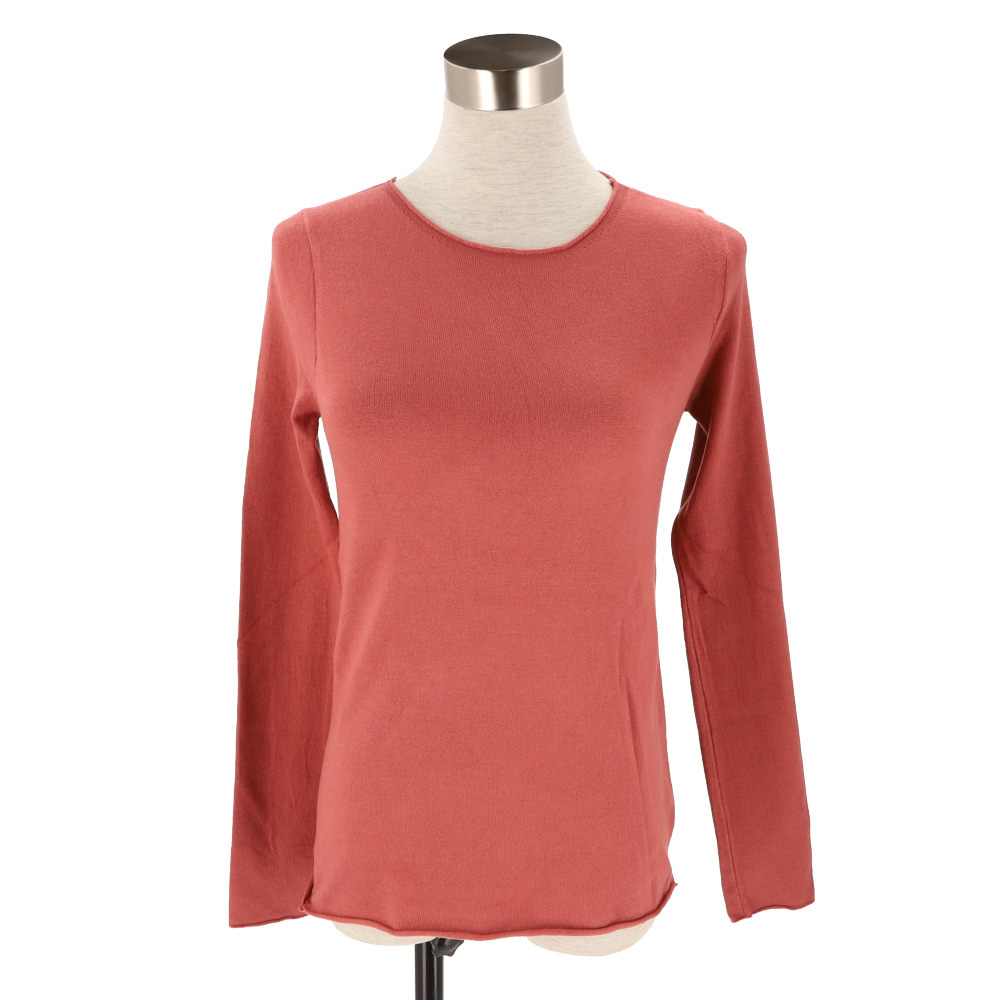 ニット 通販ニット レディース 長袖 ラウンドネック セーター タイト スリム フィット プルオーバー 秋 冬 薄手 上品 無地 シンプル きれいめ 着回し  ニット | ブランド登録なし | 12