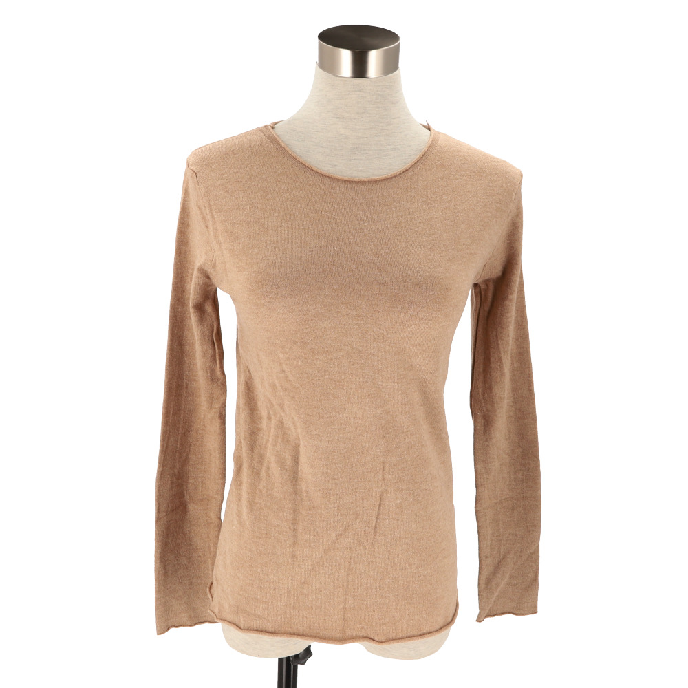 ニット 通販ニット レディース 長袖 ラウンドネック セーター タイト スリム フィット プルオーバー 秋 冬 薄手 上品 無地 シンプル きれいめ 着回し  ニット | ブランド登録なし | 02