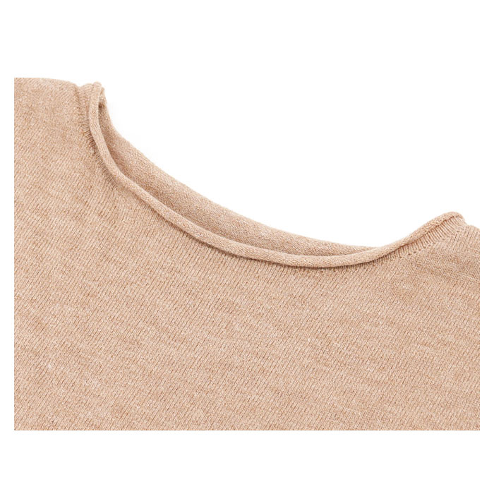 ニット 通販ニット レディース 長袖 ラウンドネック セーター タイト スリム フィット プルオーバー 秋 冬 薄手 上品 無地 シンプル きれいめ 着回し  ニット | ブランド登録なし | 18