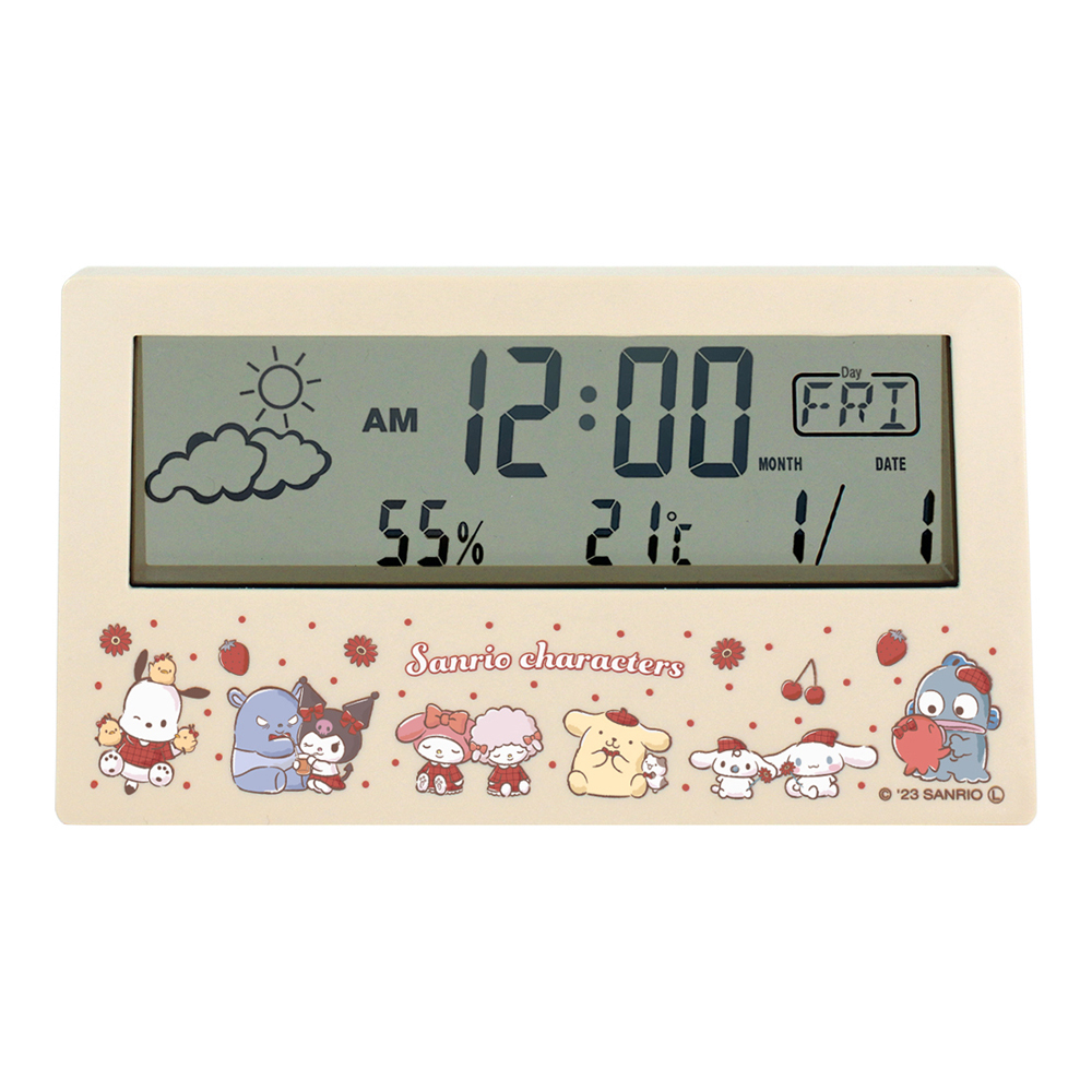 sanrio（サンリオ） 置時計 通販置時計 デジタル かわいい
