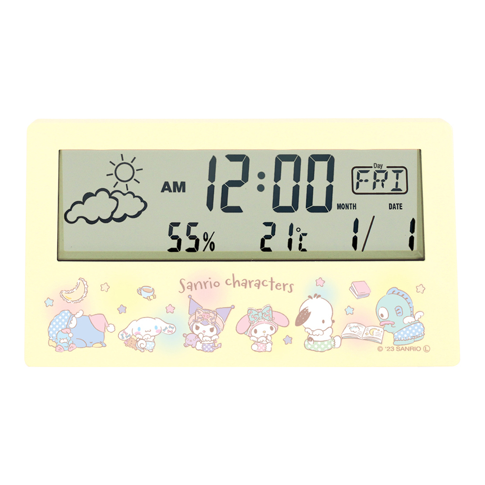 sanrio（サンリオ） 置時計 通販置時計 デジタル かわいい