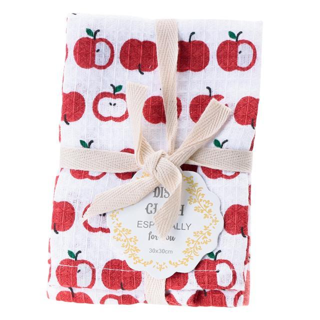 ふきん おしゃれ 通販 布巾 台拭き 2枚組 おしぼり クロス ディッシュクロス お皿拭き かわいい キッチンタオル キッチンクロス 台所用品 母の日 贈答品 ふきん |  | 09