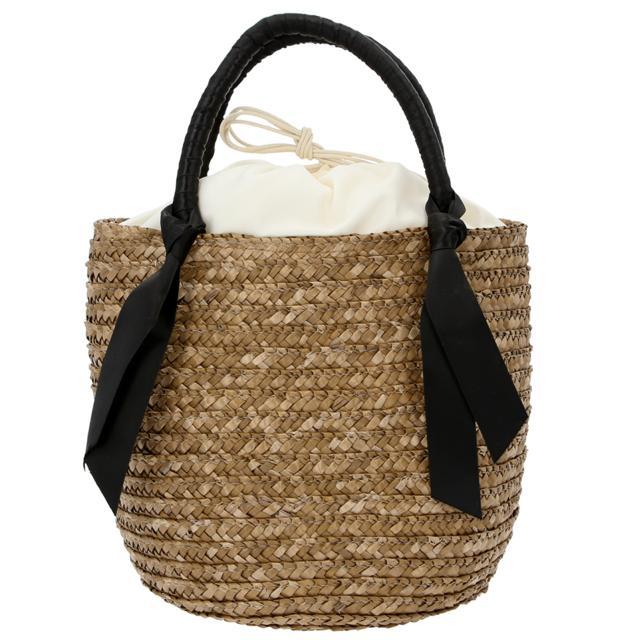 かごバッグ トート 通販 トートバッグ 小さめ リボン 夏 春夏 おでかけ 巾着 ストロー 丸型 ストローバッグ おしゃれ かわいい シンプル ナチュラル かごバッグ |  | 02