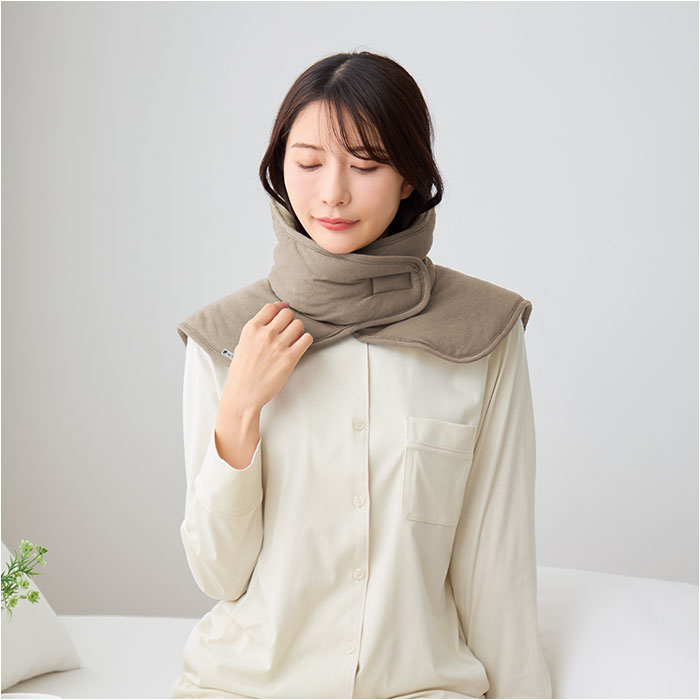 首ふとん 通販 日本製 ねむりの首ふとん ネックウォーマー 肩当て 肩あて be natural ディーライズ メンズ レディース 綿100％ あったか 首 温め 首ふとん | be-NatuRal | 05