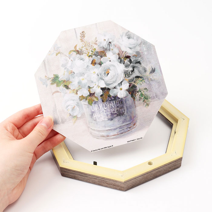 アートフレーム 通販 日本 アートパネル 八角 壁掛けアート 壁飾り W19 x H19cm インテリア モダン 壁掛け アート おしゃれ 癒し 玄関 リビング 寝室 | BACKYARD FAMILY | 25