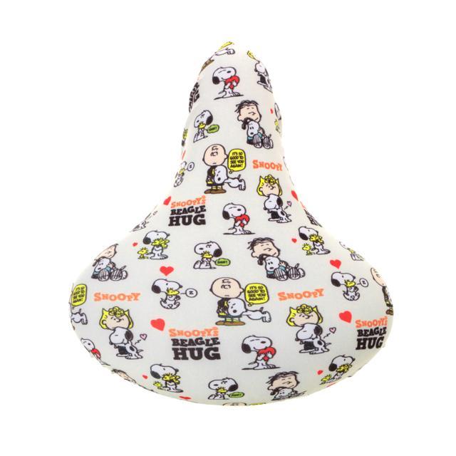 サドルカバー 防水 おしゃれ 子供 サドル サドルカ 定番 スヌーピー ドラえもん 自転車 チャリキャップ | ブランド登録なし | 07