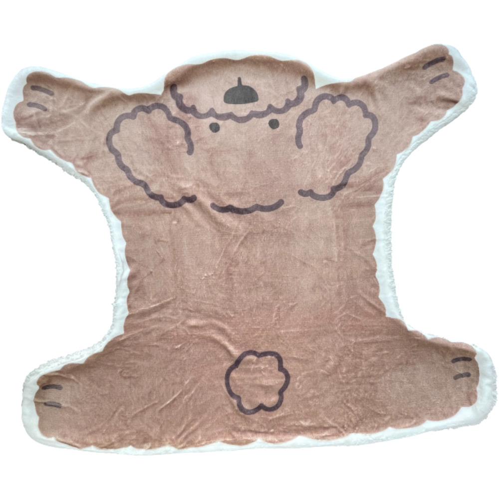 ブランケット ひざ掛け かわいい 通販 犬のかたちブランケット 膝掛け ミニ 毛布 犬 いぬ グッズ 薄手 膝掛 形 型 ひざかけ 可愛い キッズ おしゃれ 犬好き |  | 03