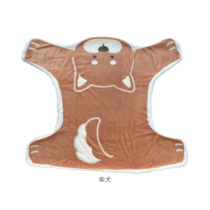 ブランケット ひざ掛け かわいい 通販 犬のかたちブランケット 膝掛け ミニ 毛布 犬 いぬ グッズ 薄手 膝掛 形 型 ひざかけ 可愛い キッズ おしゃれ 犬好き |  | 16
