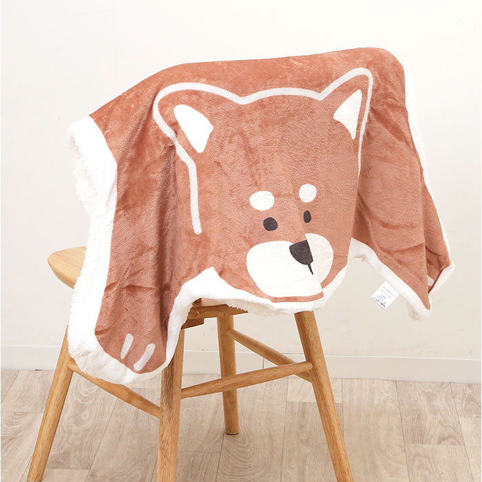 ブランケット ひざ掛け かわいい 通販 犬のかたちブランケット 膝掛け ミニ 毛布 犬 いぬ グッズ 薄手 膝掛 形 型 ひざかけ 可愛い キッズ おしゃれ 犬好き |  | 11