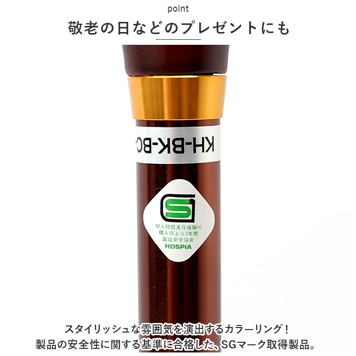 杖 通販杖 折りたたみ 愛杖 Dシリーズ 折りたたみタイプ ステッキ つえ ツエ ケイホスピア 折り畳み おしゃれ 無地 軽量 介護用品 女性用 男性用 シニア | ブランド登録なし | 12