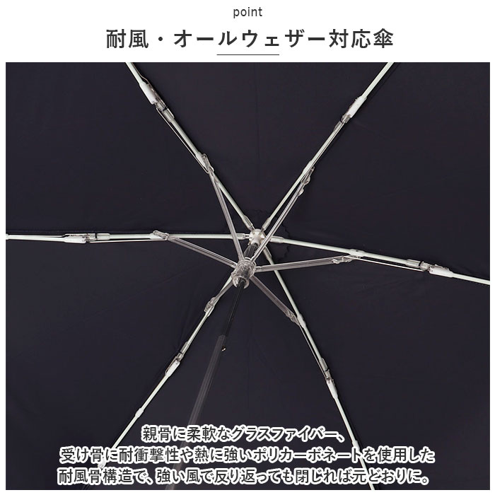 折りたたみ傘 通販折りたたみ傘 レディース メンズ 折り畳み傘 55cm 傘 雨傘 大きい 大きめ 耐風 丈夫 かさ ピーチドロップ 無地 ニフティカラーズ 折りたたみ傘 | nifty colors | 11