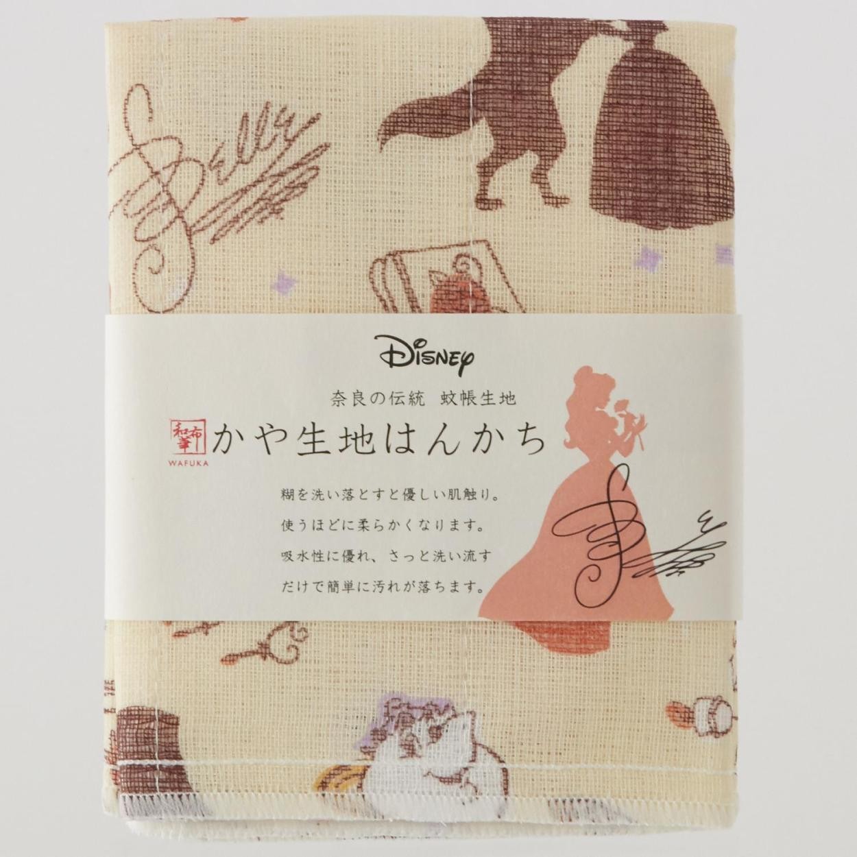 ハンカチ レディース 子供 ディズニー 和布華 WAFUKA かや生地はんかち ガーゼハンカチ キッズ ベビー 日本製 蚊帳生地 奈良 |  | 09