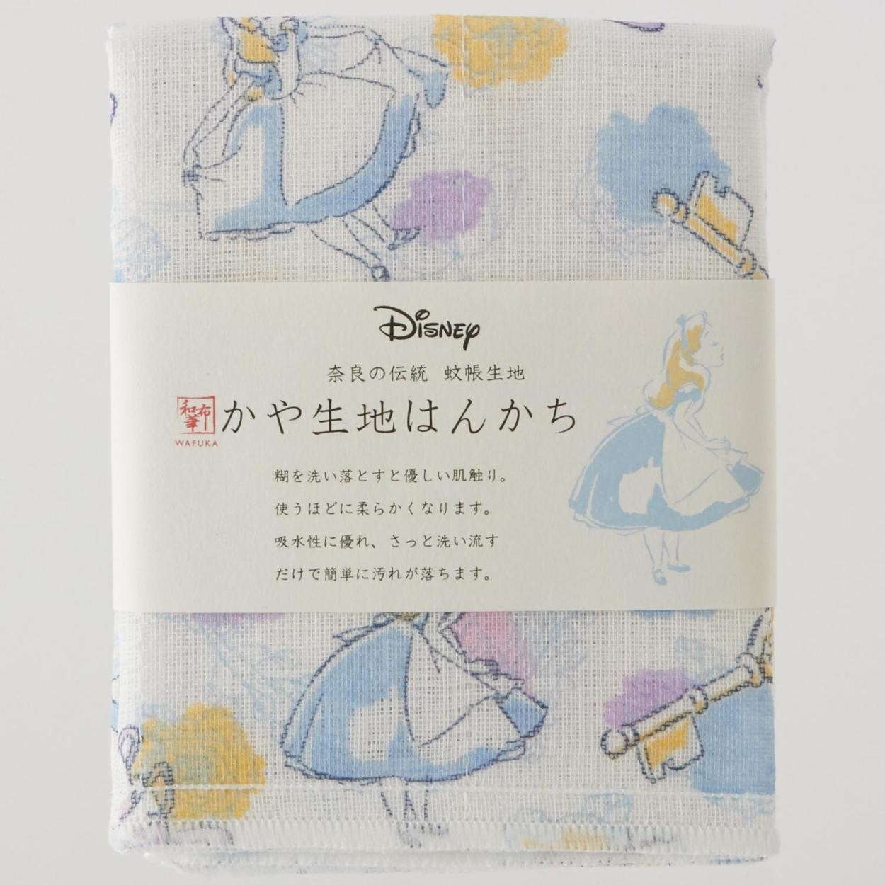 ハンカチ レディース 子供 ディズニー 和布華 WAFUKA かや生地はんかち ガーゼハンカチ キッズ ベビー 日本製 蚊帳生地 奈良 |  | 11