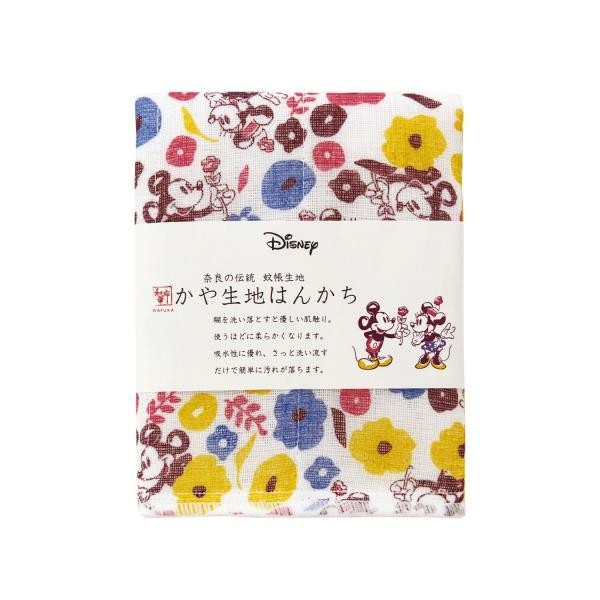 ハンカチ レディース 子供 ディズニー 和布華 WAFUKA かや生地はんかち ガーゼハンカチ キッズ ベビー 日本製 蚊帳生地 奈良 |  | 19